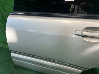 Left rear door SUBARU FORESTER OEM 61401FC013 SF5 1998 SILVER 792