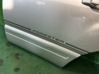 Left rear door SUBARU FORESTER OEM 61401FC013 SF5 1998 SILVER 792