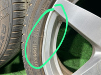 ล้อแม็ก R17 manaray sport euro edition SUBARU LEGACY OEM 17000 BH5 2002