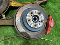 Bujes traseros 2 pod AXIS SUBARU LEGACY OEM 28462AE011 28474AE000 20252AE001 26700AE030 BH5 2002 EJ208 MT5