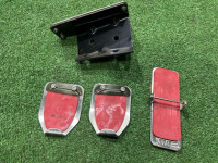 Накладки на педали STI SUBARU LEGACY OEM 36015GA111 BG5 1997 RED