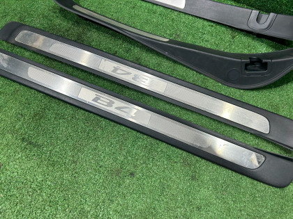 Накладки на пороги SUBARU LEGACY OEM 94060AG280 94060AG290 94061AG160 BL9 BL5 BLE 2008 SILVER C6Z