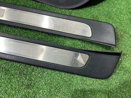 Накладки на пороги SUBARU LEGACY OEM 94060AG280 94060AG290 94061AG160 BL9 BL5 BLE 2008 SILVER C6Z