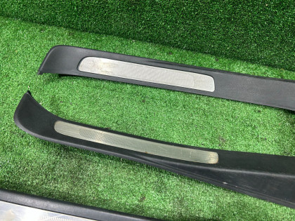 Накладки на пороги SUBARU LEGACY OEM 94060AG280 94060AG290 94061AG160 BL9 BL5 BLE 2008 SILVER C6Z