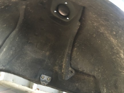 Крыло заднее левое SUBARU LEGACY OEM 51410AC491 51410AC492 BG9 1995 Black 47A