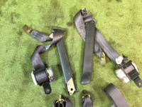 Rear seat belts SUBARU LEGACY OEM 64669AC021MU 64669AC031MU 64669AC200MU BG9 1995 Black 47A
