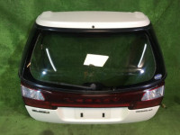 Tailgate SUBARU LANCASTER OEM 60800AE040 BHE 2002 white pearl 07C