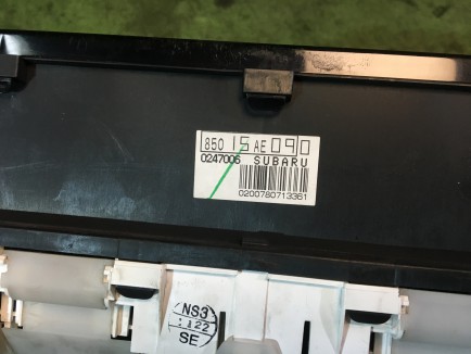 メーターパネル SUBARU LANCASTER OEM 85020AE210 BHE 2002 EZ30