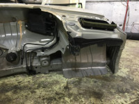 Left rear fender SUBARU OUTBACK OEM 51490AG0309P BP9 2005 gold 39J