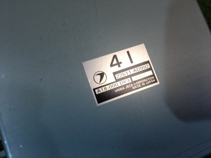 Блок управления двигателя SUBARU LANCASTER OEM 22611AD992 22611AD993 BH9 1998 EJ254