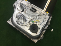 左リアドア SUBARU LANCASTER OEM 60400AE430 BH9 2001 Silver 1U2