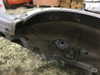 Крыло заднее левое SUBARU LANCASTER OEM 51410AE170 51472AE230 BH9 2001 Silver 1U2