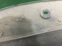Right rear wheel arch liner SUBARU LANCASTER OEM 59112AE000 BH9 2001 Silver 1U2