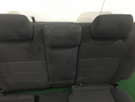 Seat set SUBARU LANCASTER OEM 64010AE800ML 64010AE810ML 64221AE250ML 64231AE400ML BH9 2001 Silver 1U2