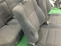 Seat set SUBARU LANCASTER OEM 64010AE800ML 64010AE810ML 64221AE250ML 64231AE400ML BH9 2001 Silver 1U2