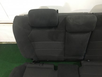 Seat set SUBARU LANCASTER OEM 64010AE800ML 64010AE810ML 64221AE250ML 64231AE400ML BH9 2001 Silver 1U2