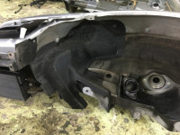 Крыло заднее правое SUBARU LEGACY OEM 51410AE140 BH9 2001 Silver 01G