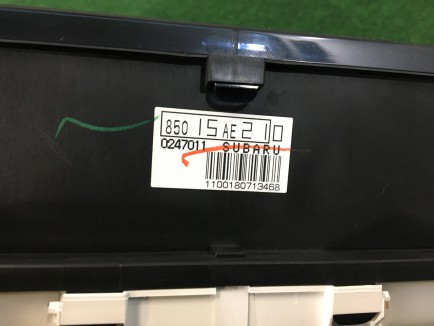 Cuadro de instrumentos SUBARU LEGACY OEM 85020AE210 BH9 2001 EJ254