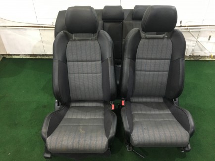 シートセット SUBARU LEGACY B4 OEM 64010AE361ML 64010AE370ML 64230AE040ML 64230AE070ML BE5 2001 Black 47A