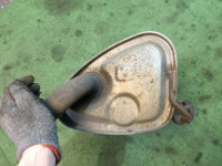 Panela de escape SUBARU LEGACY OEM 44300AG040 44300AG640 BP5 2004 EJ204