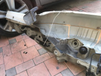 Guarda-lamas traseiro esquerdo SUBARU LEGACY OEM 51490AG0109P BP5 2004 white pearl 36J