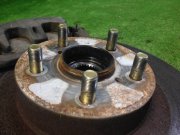 Left front wheel hub SUBARU LEGACY B4 OEM 28012AC050, 28316AE000, 26292AE030, 26310AC040, 26296AE080, BE5 2000 EJ206