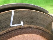 左リアハブ SUBARU LEGACY B4 OEM 20252AE011, 26700AE030, 26692AE030, 20252AE010, 26692AE051, BE5 2000 EJ206