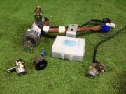 Lock set SUBARU LEGACY B4 OEM 57491AE631, 57491AE632 BE5 2001 black 47А
