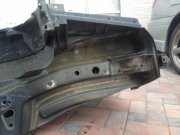 Left rear fender SUBARU LEGACY B4 OEM 51410AE011, 51410AE010, 51410AE012 BE5 2001 black 47А