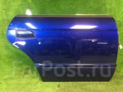 Right rear door SUBARU LEGACY B4 OEM 60400AE400 BE9 2001 blue 11K / 14L