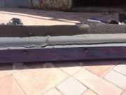 Left rocker panel SUBARU LEGACY B4 OEM 51415AE021, 51415AE020 BE9 2001 blue 11K / 14L