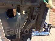 Guarda-lamas traseiro esquerdo SUBARU LEGACY B4 OEM 51410AE001, 51410AE012, 51410AE011, 51410AE000 BE9 2001 blue 11K / 14L
