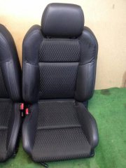 Seat set SUBARU LEGACY B4 OEM 64011AE260ML, 64011AE270ML, 64220AE110ML, 64230AE110ML BEE 2002 silver 01G