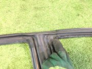 Right door seal SUBARU LEGACY OEM 62710AC100 BG5 1996 silver 406