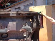 Крыло заднее левое SUBARU LEGACY OEM 51410AC891, 51410AC471, 51510AC311, 51510AC301, 51510AC300, BG5 1997 red 53D