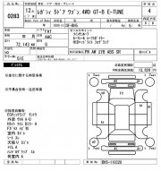Ручка бензобака SUBARU LEGACY OEM 57340AE020, 57340AA020 BH5 2000 white 51E