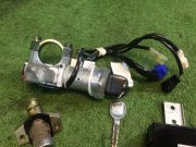Lock set SUBARU LANCASTER OEM 57491AE000, 57491AE001 BH9 1998 green 8K4