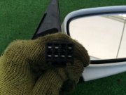 Right mirror SUBARU LEGACY OEM 91031AE022WG, 91031AE023WG, 91031AE024WG, 91031AE021WG BH9 2001 white 51E