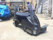 Крыло заднее левое SUBARU LEGACY OEM 51490AG0109P BP5 2004 blue 35J