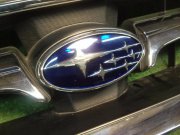 Решетка радиатора SUBARU LEGACY OEM 91121AG040 BPE 2003 blue 35J
