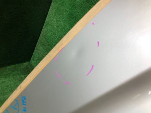 Капот SUBARU LANCASTER OEM 57229AE000 BHE 2000 silver 9G9