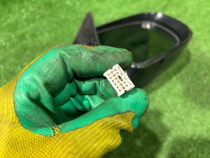 Зеркало правое ухо SUBARU OUTBACK OEM 91031AG022TE BPE 2004 SILVER 39D, 3K3