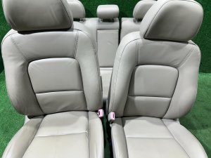 Conjunto de bancos кожа SUBARU OUTBACK OEM 64011AG221WA 64011AG231WA BPE 2004 SILVER 39D, 3K3