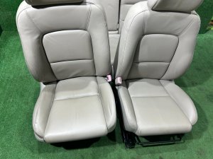 Conjunto de bancos кожа SUBARU OUTBACK OEM 64011AG221WA 64011AG231WA BPE 2004 SILVER 39D, 3K3