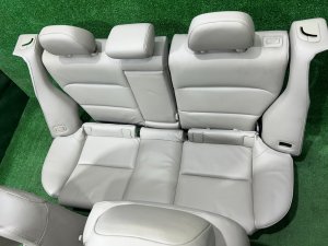 Conjunto de bancos кожа SUBARU OUTBACK OEM 64011AG221WA 64011AG231WA BPE 2004 SILVER 39D, 3K3
