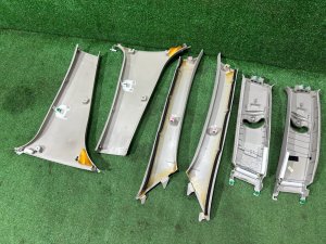 Обшивка стоек SUBARU OUTBACK OEM 94010AG020OR 94010AG030OR 94012AG100OR BPE 2004 SILVER 39D, 3K3