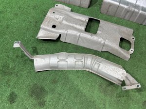 Тепловые экраны глушителя SUBARU OUTBACK OEM 59024AG061 59024AG071 59024AG030 BPE 2004 EZ30