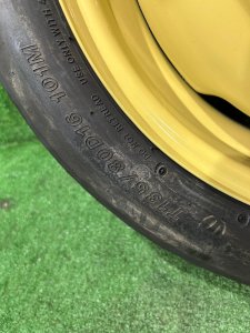 Запасное колесо T135/80D16 SUBARU LEGACY LANCASTER OEM 123456789 BHE BH9 2001