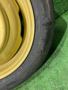 Запасное колесо T135/80D16 SUBARU LEGACY LANCASTER OEM 123456789 BHE BH9 2001