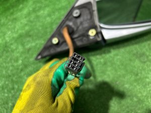 Зеркало правое широкое SUBARU LEGACY LANCASTER OEM 91031AE500TG BHE 2001 SILVER/GREY 1U2